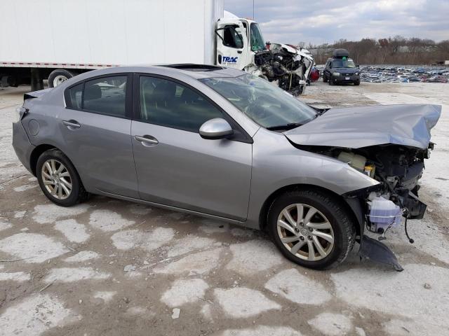 JM1BL1V7XC1698580 - 2012 MAZDA 3 I SILVER photo 4