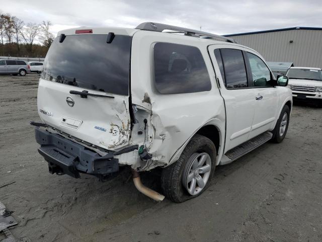 5N1BA0ND2AN606580 - 2010 NISSAN ARMADA SE WHITE photo 3