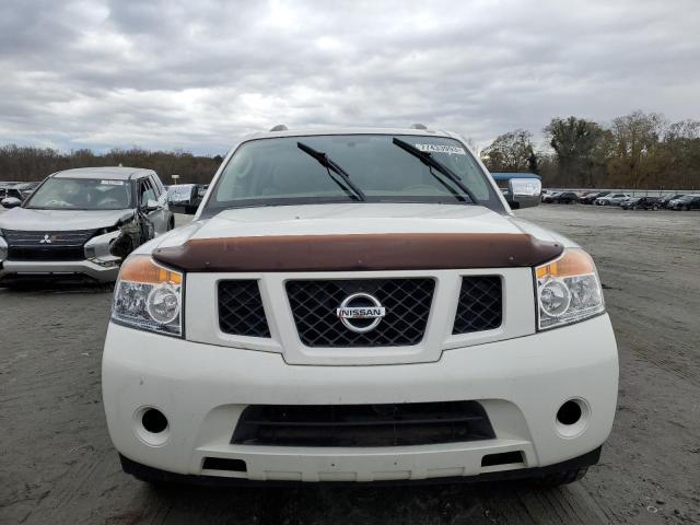 5N1BA0ND2AN606580 - 2010 NISSAN ARMADA SE WHITE photo 5