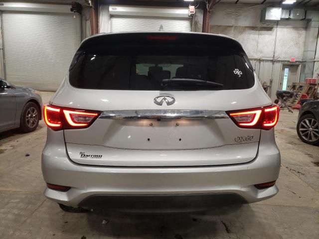 5N1DL0MM2JC510609 - 2018 INFINITI QX60 SILVER photo 6