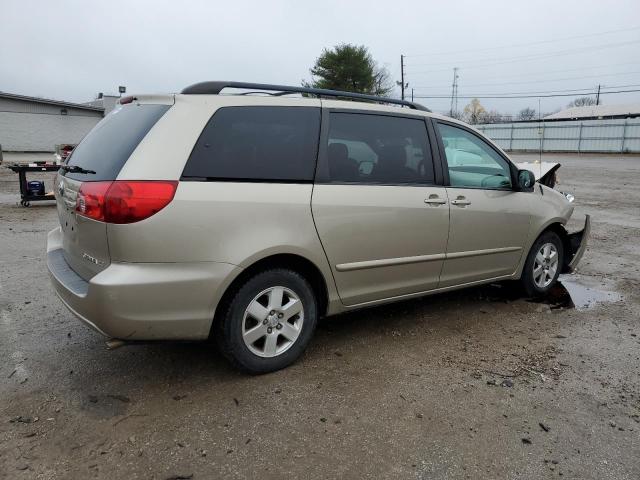 5TDZK23C38S134108 - 2008 TOYOTA SIENNA CE TAN photo 3