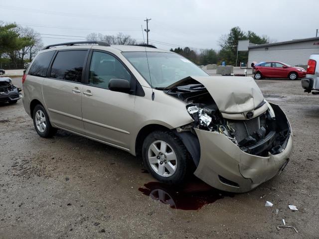 5TDZK23C38S134108 - 2008 TOYOTA SIENNA CE TAN photo 4