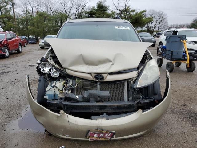 5TDZK23C38S134108 - 2008 TOYOTA SIENNA CE TAN photo 5