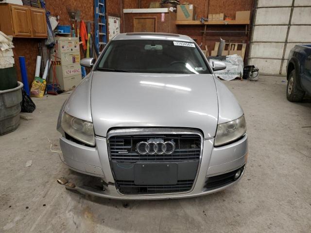 WAUDH74F06N188089 - 2006 AUDI A6 3.2 QUATTRO SILVER photo 5