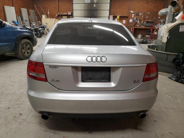 WAUDH74F06N188089 - 2006 AUDI A6 3.2 QUATTRO SILVER photo 6