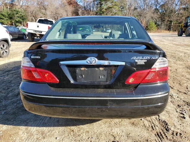 4T1BF28B24U370174 - 2004 TOYOTA AVALON XL BLACK photo 6