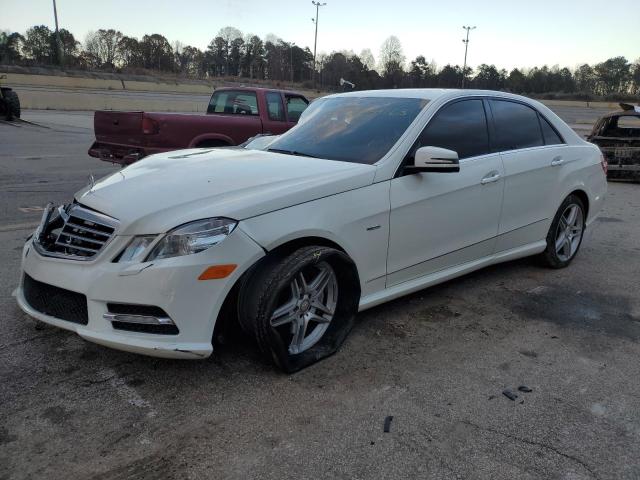 WDDHF9BBXCA583704 - 2012 MERCEDES-BENZ E 550 4MATIC WHITE photo 1