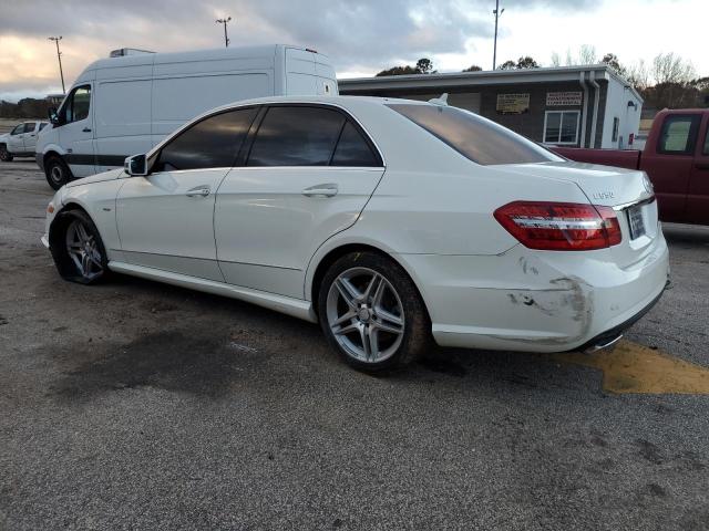 WDDHF9BBXCA583704 - 2012 MERCEDES-BENZ E 550 4MATIC WHITE photo 2