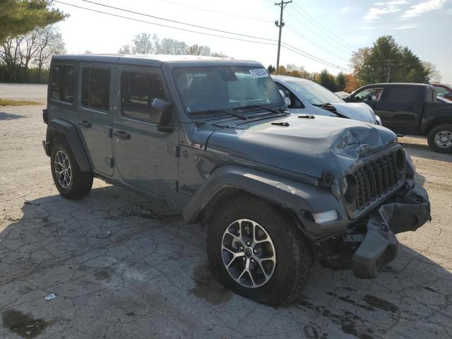 1C4PJXDG2RW263371 - 2024 JEEP WRANGLER SPORT GRAY photo 4