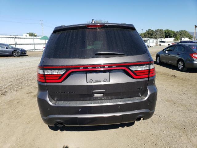 1C4SDHCT4JC279101 - 2018 DODGE DURANGO R/T GRAY photo 6