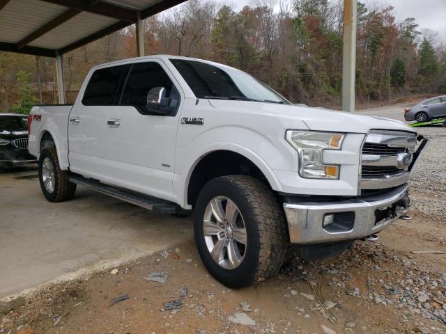 1FTEW1EP4FFA49322 - 2015 FORD F150 SUPERCREW WHITE photo 4