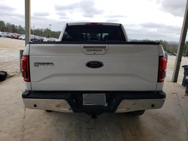 1FTEW1EP4FFA49322 - 2015 FORD F150 SUPERCREW WHITE photo 6