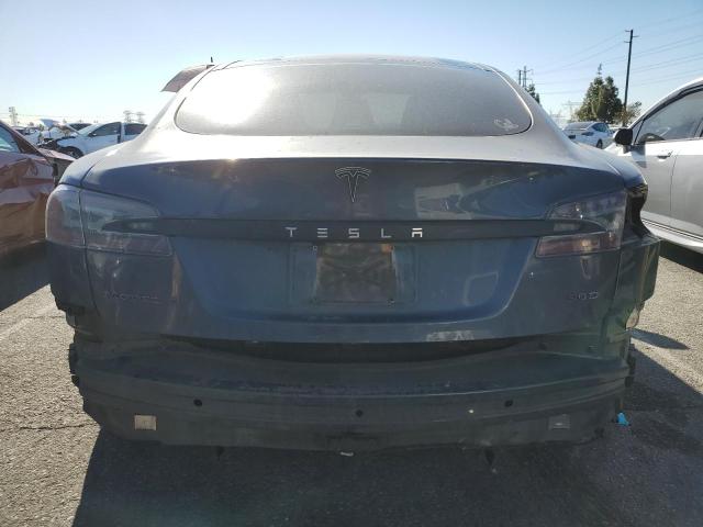 5YJSA1E22FF120107 - 2015 TESLA MODEL S ნაცრისფერი ფოტო 6