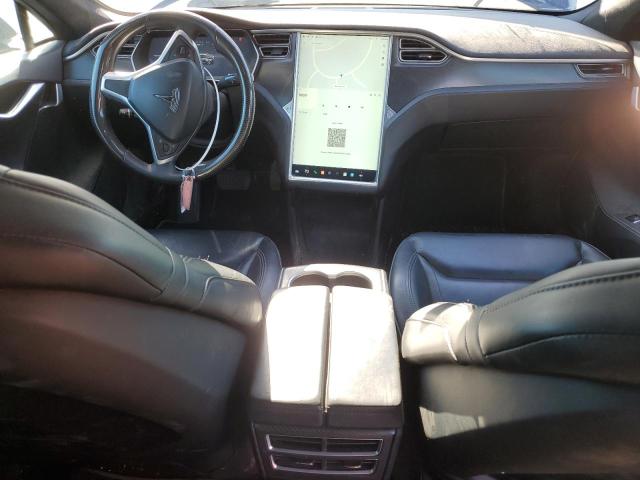 5YJSA1E22FF120107 - 2015 TESLA MODEL S ნაცრისფერი ფოტო 8