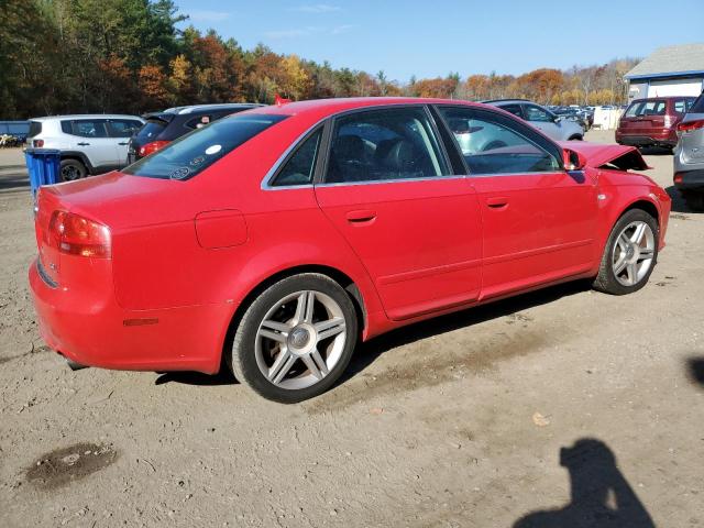 WAUDF78E18A057559 - 2008 AUDI A4 2.0T QUATTRO RED photo 3