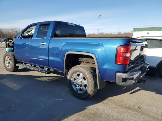 1GT22TE83GZ183130 - 2016 GMC SIERRA K2500 SLT BLUE photo 2