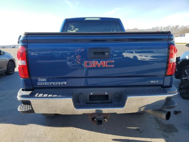 1GT22TE83GZ183130 - 2016 GMC SIERRA K2500 SLT BLUE photo 6