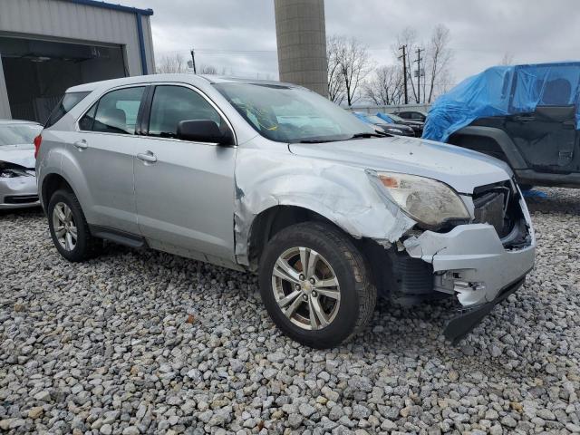 2GNALAEK1E1122199 - 2014 CHEVROLET EQUINOX LS SILVER photo 4