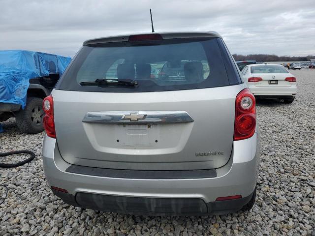 2GNALAEK1E1122199 - 2014 CHEVROLET EQUINOX LS SILVER photo 6