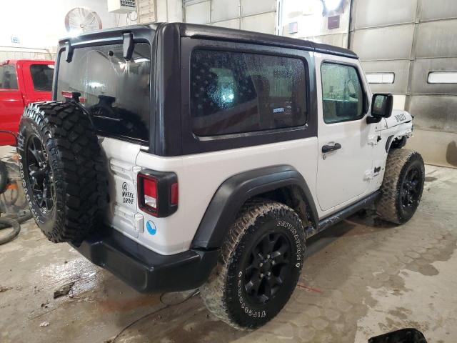 1C4GJXAN1NW148645 - 2022 JEEP WRANGLER SPORT WHITE photo 3