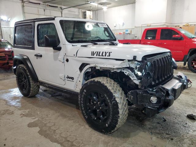 1C4GJXAN1NW148645 - 2022 JEEP WRANGLER SPORT WHITE photo 4