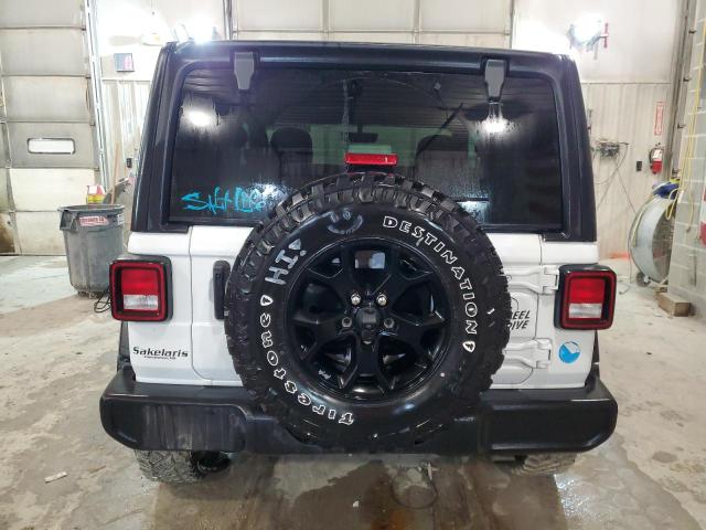 1C4GJXAN1NW148645 - 2022 JEEP WRANGLER SPORT WHITE photo 6