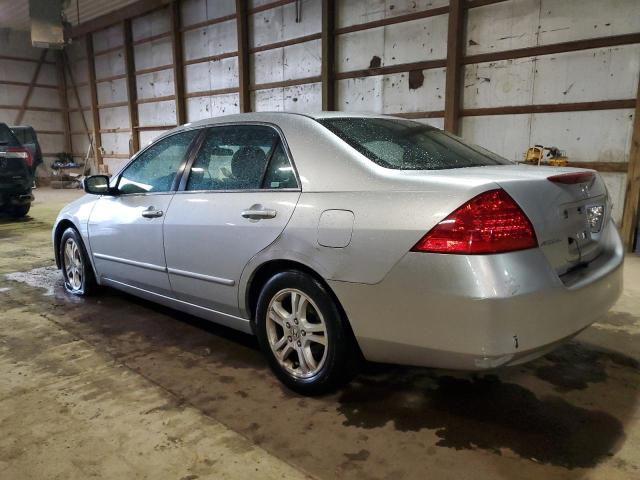 1HGCM56797A094291 - 2007 HONDA ACCORD EX SILVER photo 2