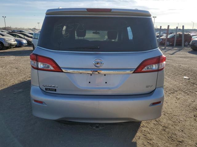 JN8AE2KP2G9151573 - 2016 NISSAN QUEST S SILVER photo 6