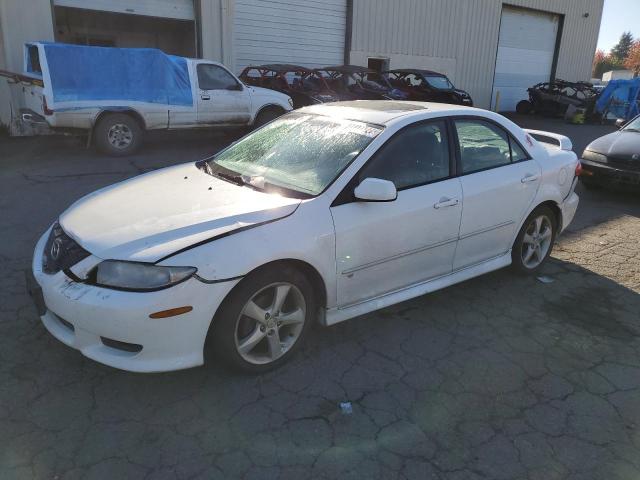 1YVHP80D635M14806 - 2003 MAZDA 6 S Weiß Foto 1