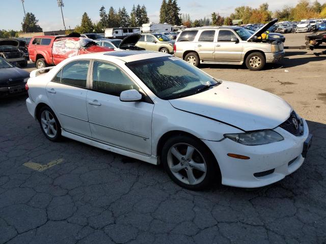 1YVHP80D635M14806 - 2003 MAZDA 6 S Weiß Foto 4