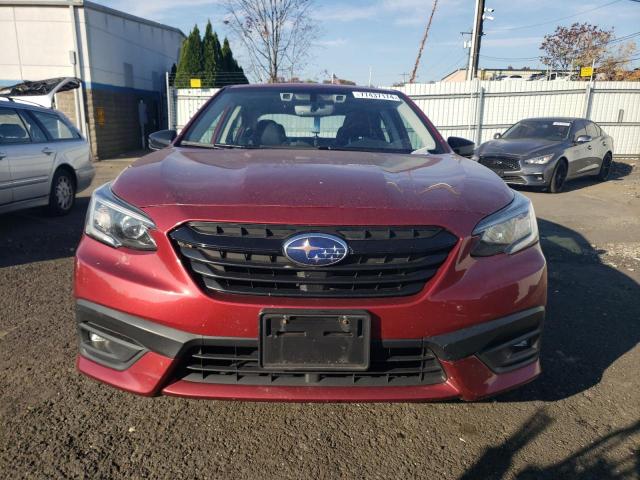 4S3BWAH66M3002555 - 2021 SUBARU LEGACY SPORT MAROON photo 5