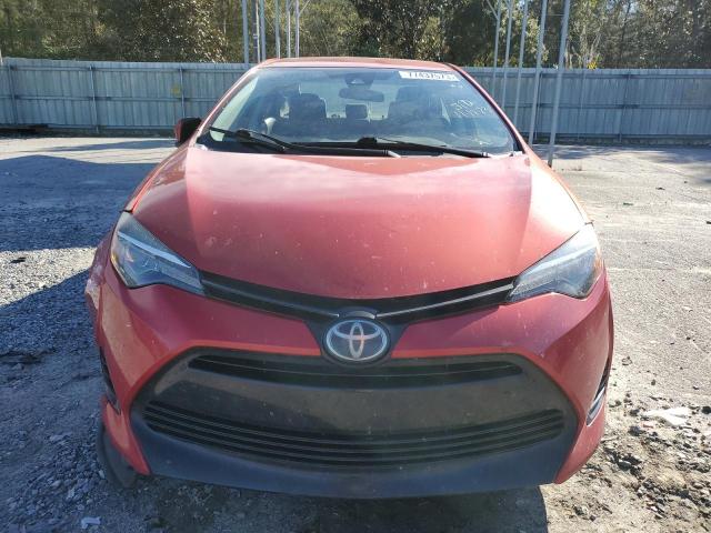 5YFBURHE8KP860612 - 2019 TOYOTA COROLLA L RED photo 5