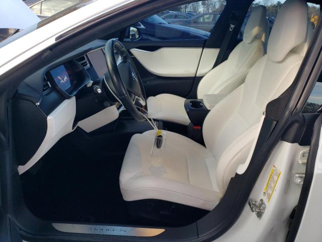 5YJSA1E11HF205479 - 2017 TESLA MODEL S თეთრი ფოტო 7