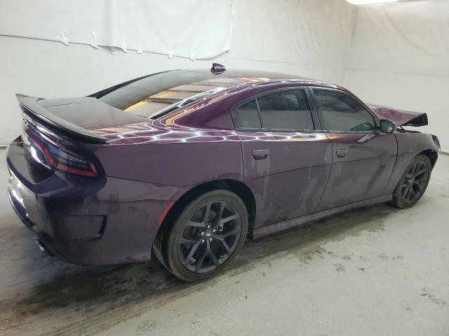 2C3CDXHG6NH158085 - 2022 DODGE CHARGER GT PURPLE photo 3