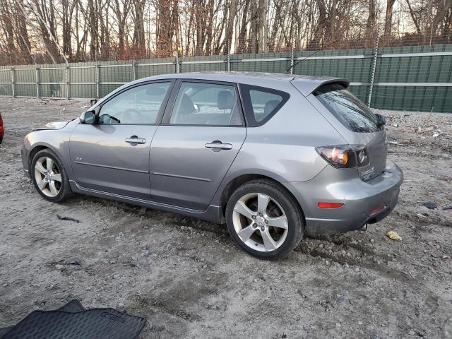 JM1BK343051309820 - 2005 MAZDA 3 HATCHBACK GRAY photo 2