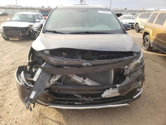 KNDME5C11G6130302 - 2016 KIA SEDONA SXL GRAY photo 5