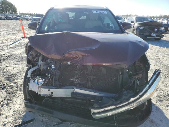 5TDKKRFH7ES018665 - 2014 TOYOTA HIGHLANDER XLE BURGUNDY photo 5