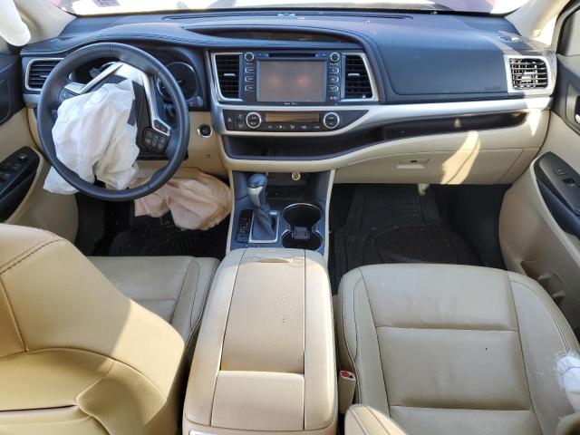 5TDKKRFH7ES018665 - 2014 TOYOTA HIGHLANDER XLE BURGUNDY photo 8