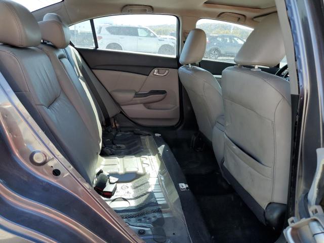 2HGFB2F93FH521502 - 2015 HONDA CIVIC EXL 灰色 照片 10