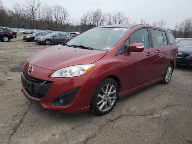 JM1CW2DL6D0146761 - 2013 MAZDA 5 RED photo 1