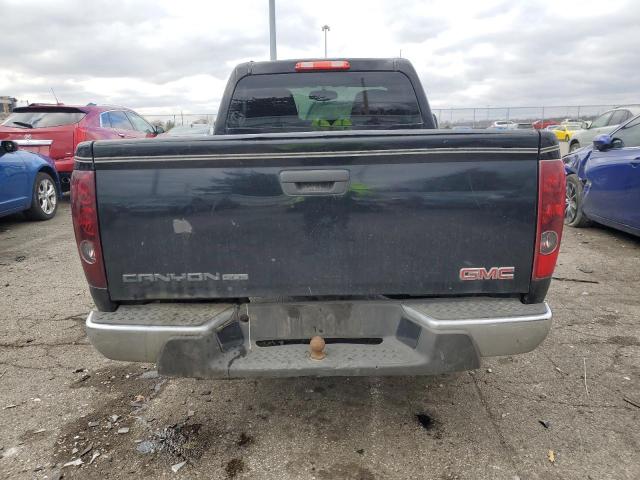 1GTCS349388223924 - 2008 GMC CANYON SLE BLACK photo 6