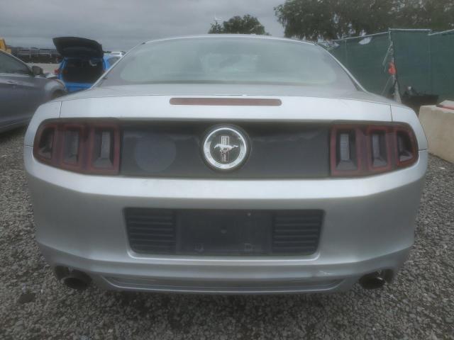 1ZVBP8AM9E5252650 - 2014 FORD MUSTANG SILVER photo 6