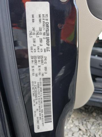 2C4RC1BG3DR696735 - 2013 CHRYSLER TOWN & COU TOURING შავი ფოტო 13