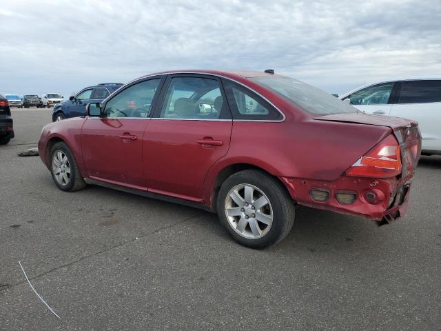 1FAHP24127G159090 - 2007 FORD FIVE HUNDR SEL MAROON photo 2