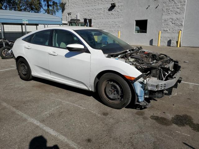 2HGFC2F57JH540959 - 2018 HONDA CIVIC LX WHITE photo 4