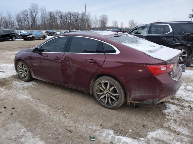 1G1ZF5SX1GF204822 - 2016 CHEVROLET MALIBU LT BURGUNDY photo 2