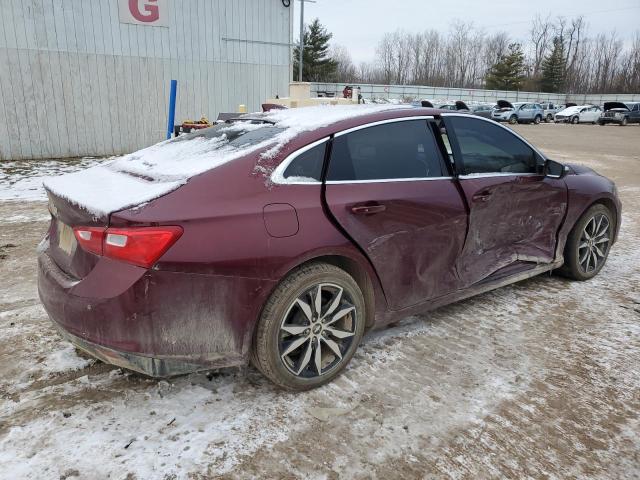 1G1ZF5SX1GF204822 - 2016 CHEVROLET MALIBU LT BURGUNDY photo 3