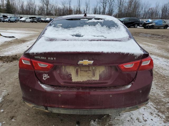 1G1ZF5SX1GF204822 - 2016 CHEVROLET MALIBU LT BURGUNDY photo 6