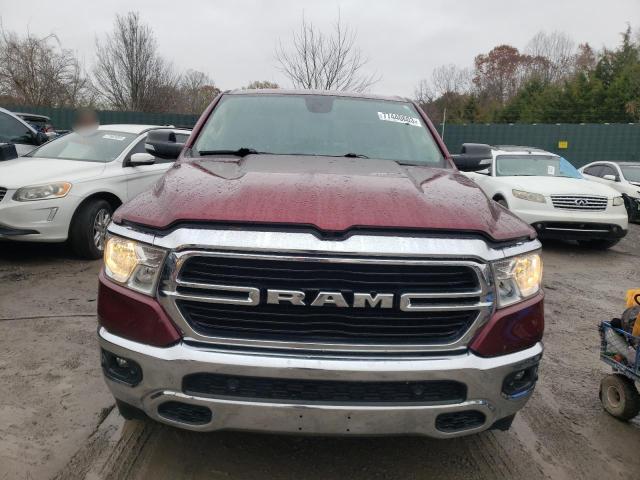 1C6RREBT4LN294678 - 2020 RAM 1500 BIG HORN/LONE STAR MAROON photo 5