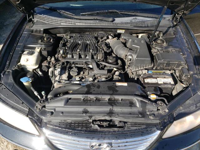 KMHFC4DF7AA450601 - 2010 HYUNDAI AZERA GLS BLACK photo 11